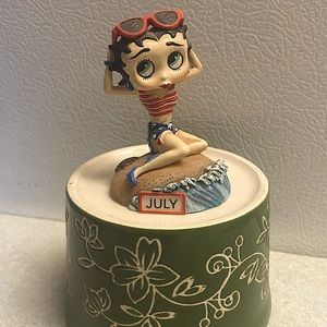 July Betty Boop Figurine